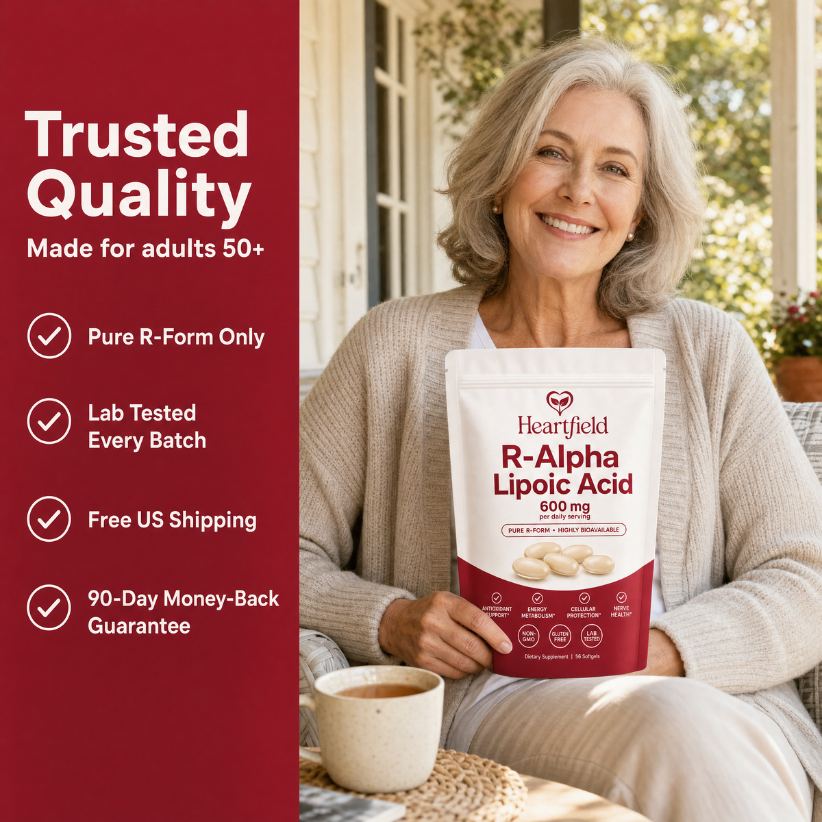 Trusted quality, made for adults 50+